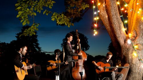 quartet jazz manouche, mariage et évènementiel