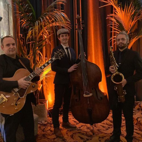 trio de jazz manouche, paris, évènementiel, groupe de musique