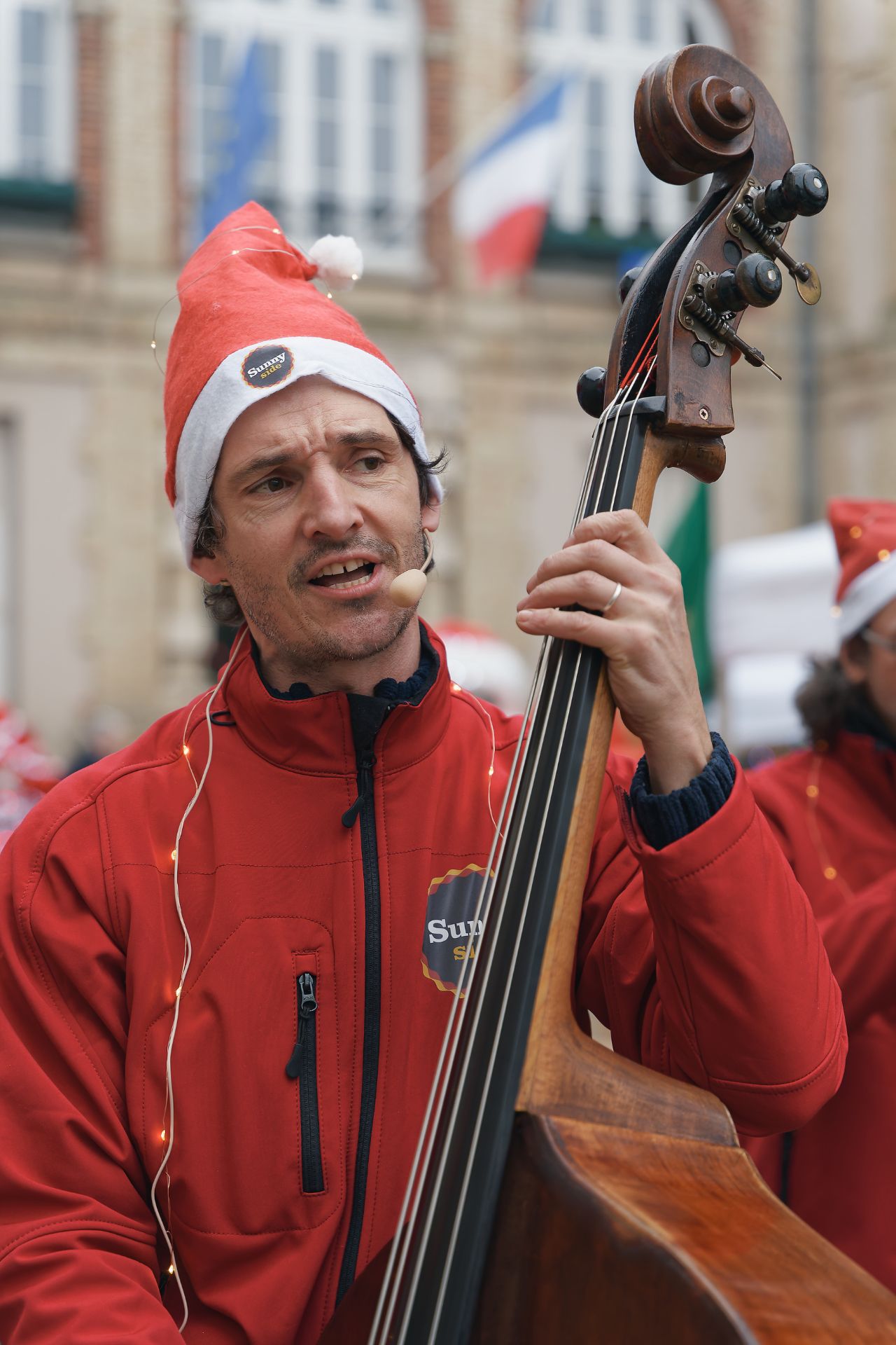fanfare de noël, déambulation marché de noël, seine et marne